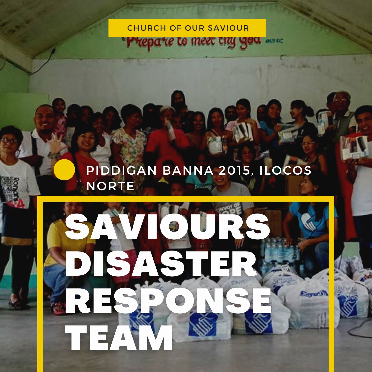 Disaster Response Team 2nd day of the distribution of relief goods in Ilocos Norte!